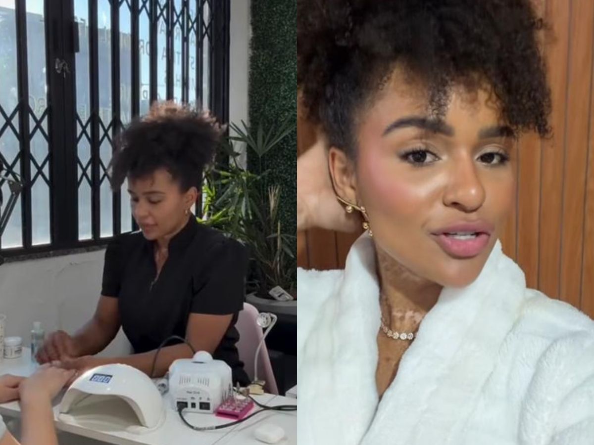 Natália Deodato, ex-BBB, retoma trabalho como manicure e mostra rotina intensa