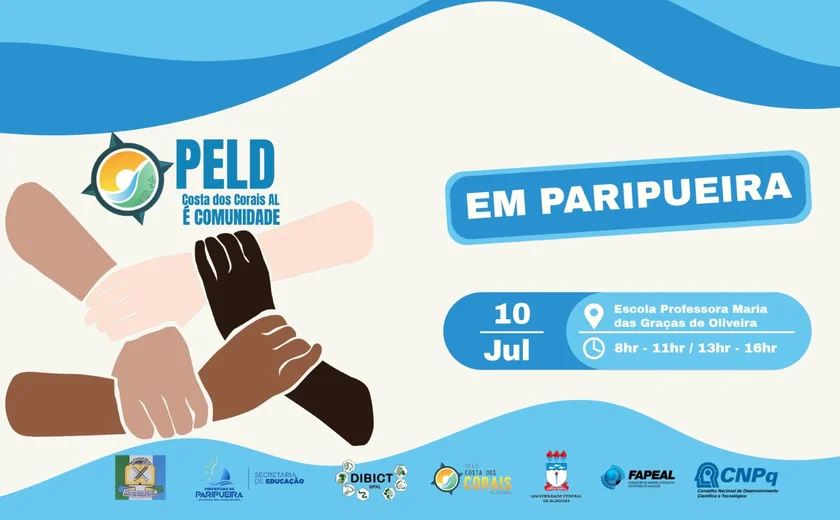 Ação levará ciência, cultura e educação ambiental para escola em Paripueira