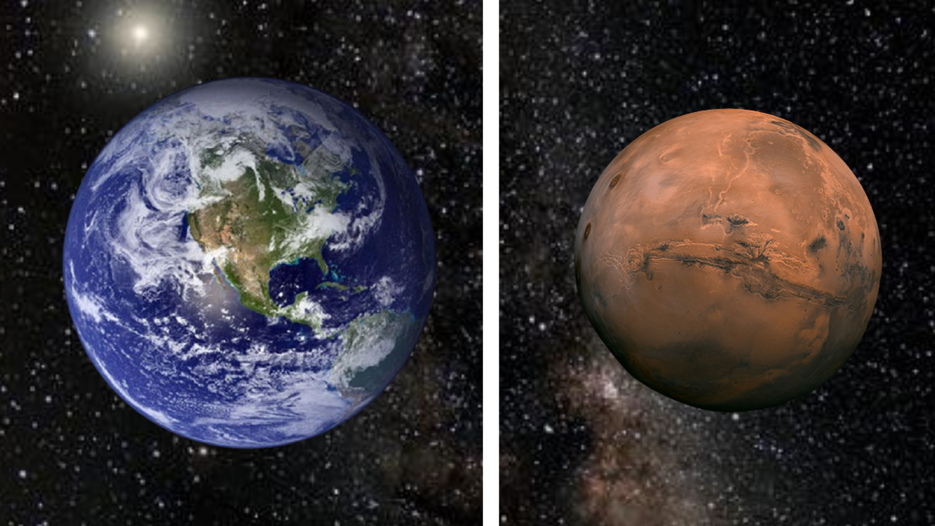 Estudo revela que Terra e Marte podem ter origens distintas no Sistema Solar