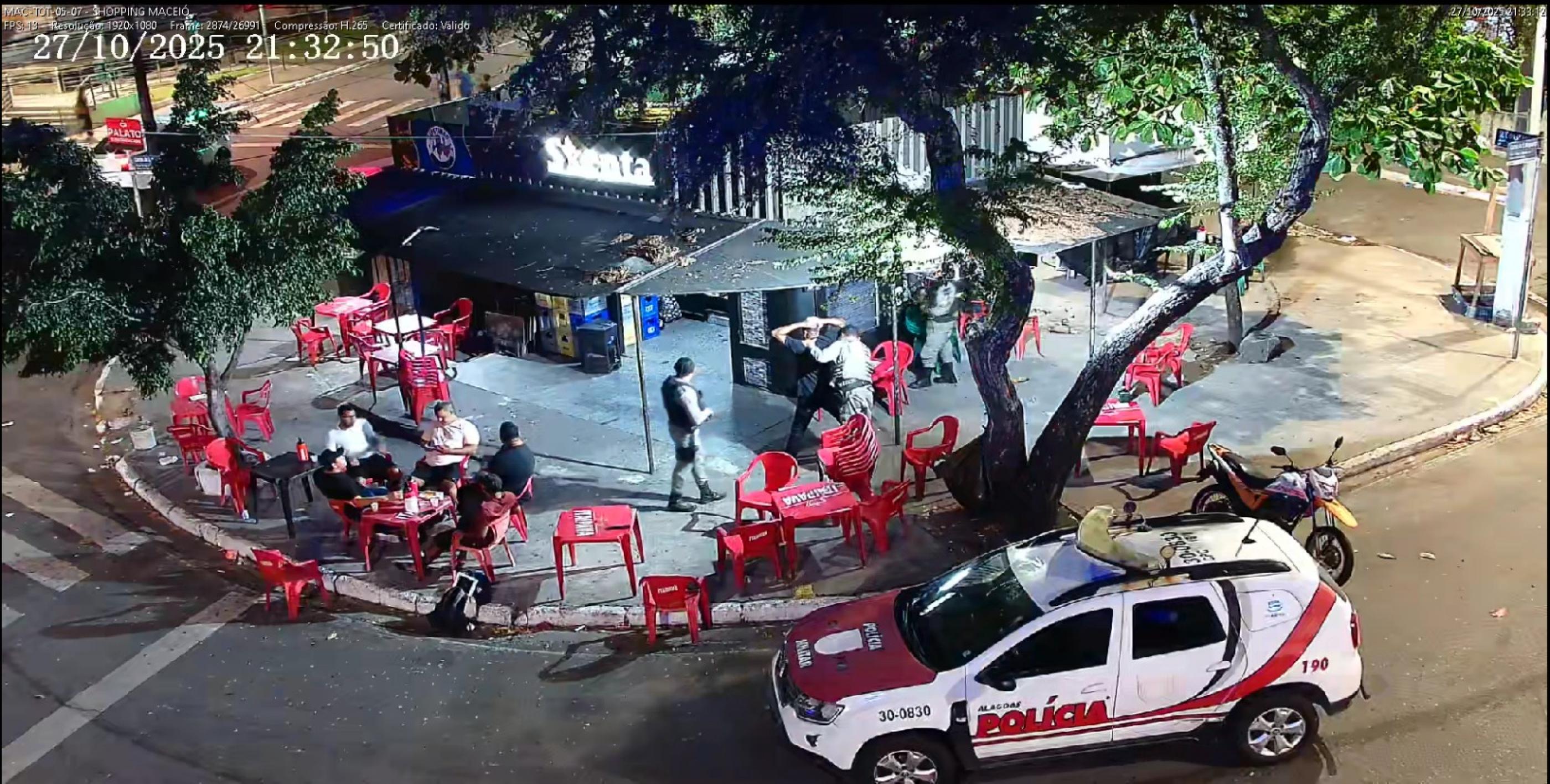 PM realiza prisão após videomonitoramento identificar suspeito em Maceió