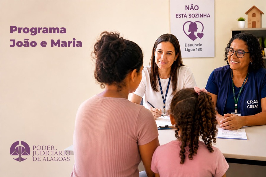 Programa João e Maria reforça assistência a vítimas de violência doméstica em Maceió
