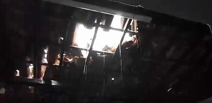 Raio provoca danos em residência no Pilar