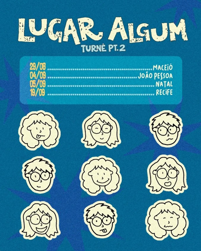Banda alagoana Lugar Algum anuncia novas datas da turnê