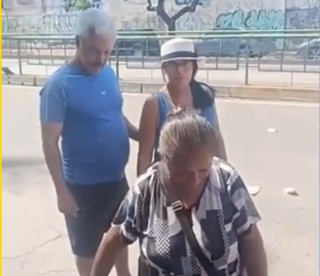 Motorista joga sabão de idosa na rua após falta de troco em Goiânia