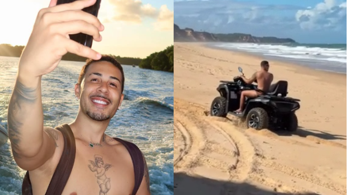 Carlinhos Maia é multado em R$ 10 mil por trafegar de quadriciclo em área ambiental federal