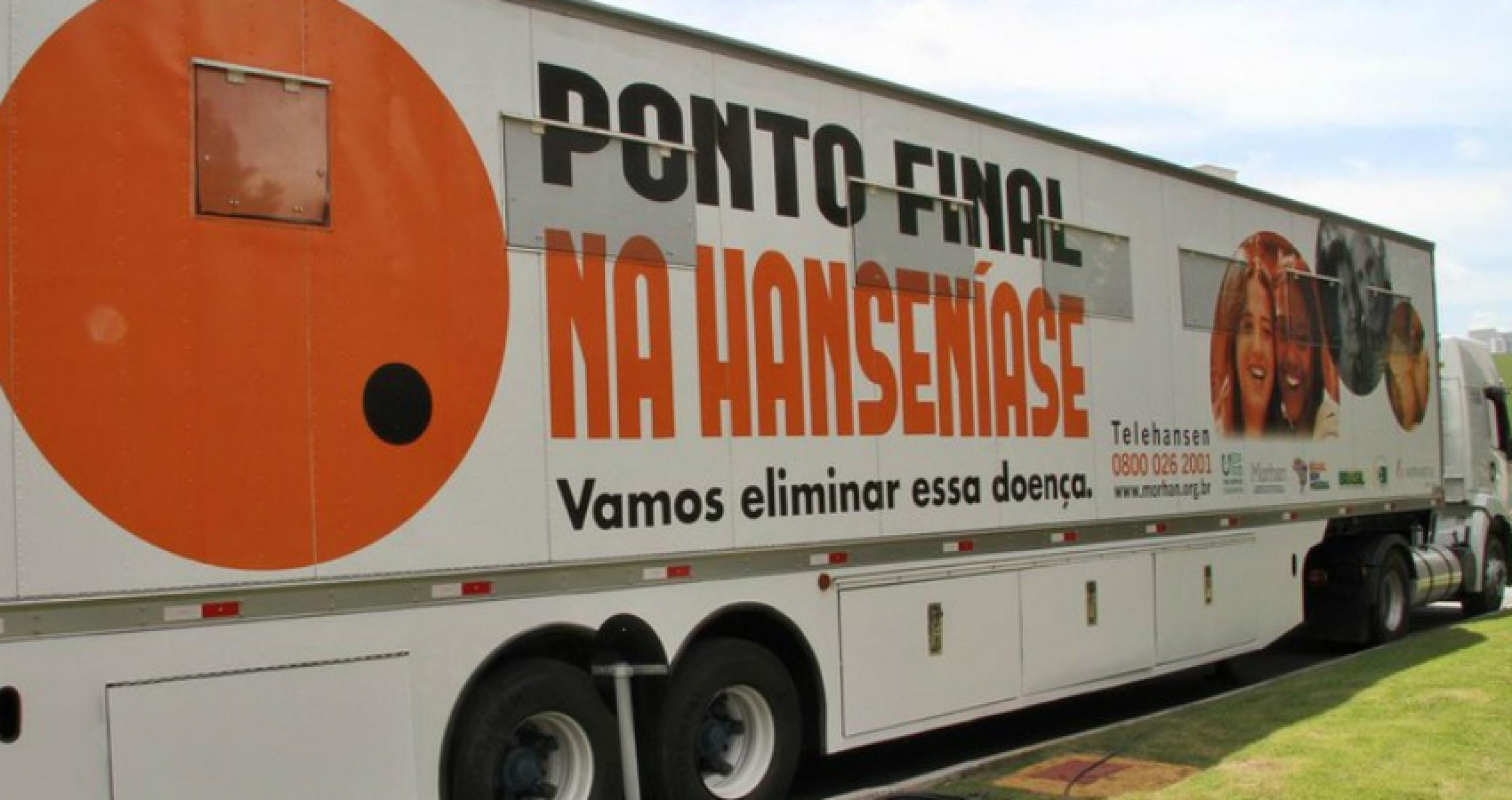Carreta do Roda-Hans vai percorrer 10 municípios alagoanos diagnosticando casos de Hanseníase