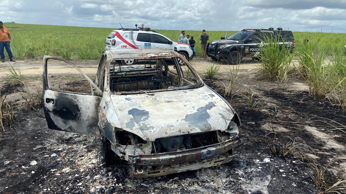 Carro carbonizado em Rio Largo é de idoso desaparecido e polícia trata como sequestro
