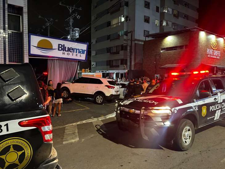 Motorista se recusou a fazer bafômetro após acidente em hotel na Jatiúca