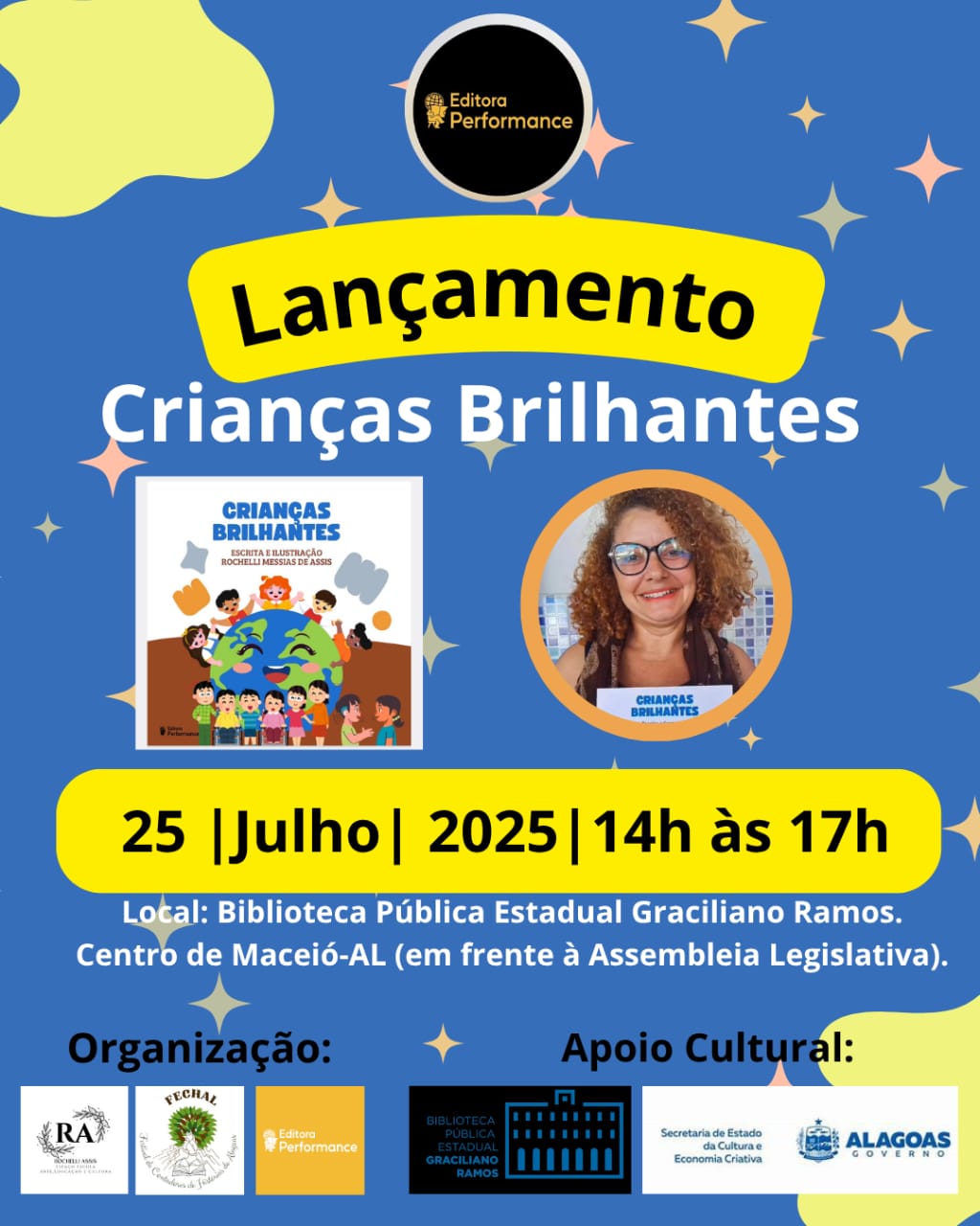 Professora alagoana lança livro sobre inclusão e acolhimento de crianças com deficiência