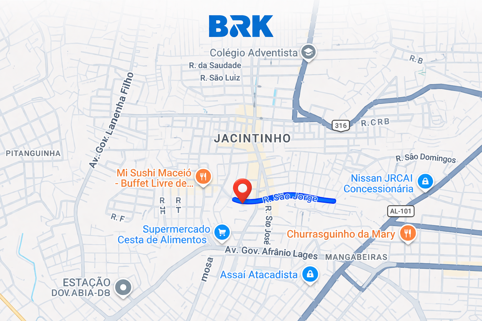 Obra da BRK no Jacintinho pode causar interdições em Maceió