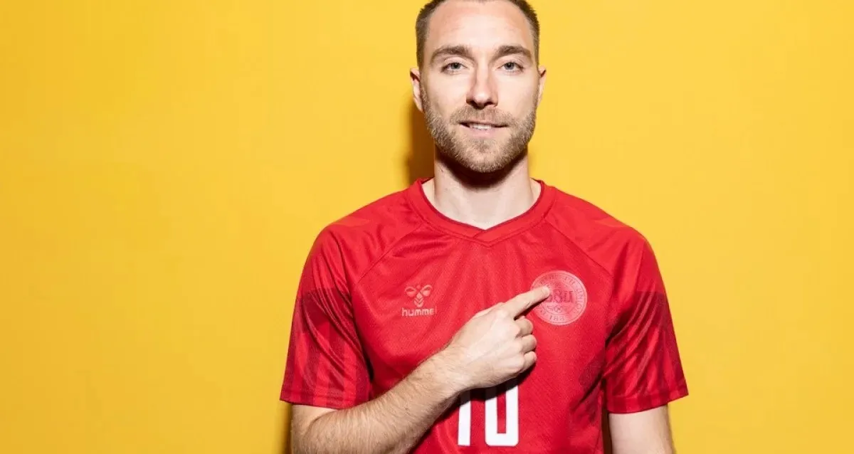 Christian Eriksen inicia processo de reabilitação para voltar a jogar futebol
