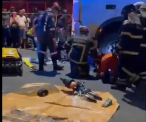 Ciclista morre após atropelamento por carreta em Maceió