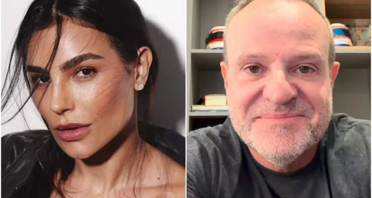 Cíntia Chagas confirma relacionamento com Rubens Barrichello