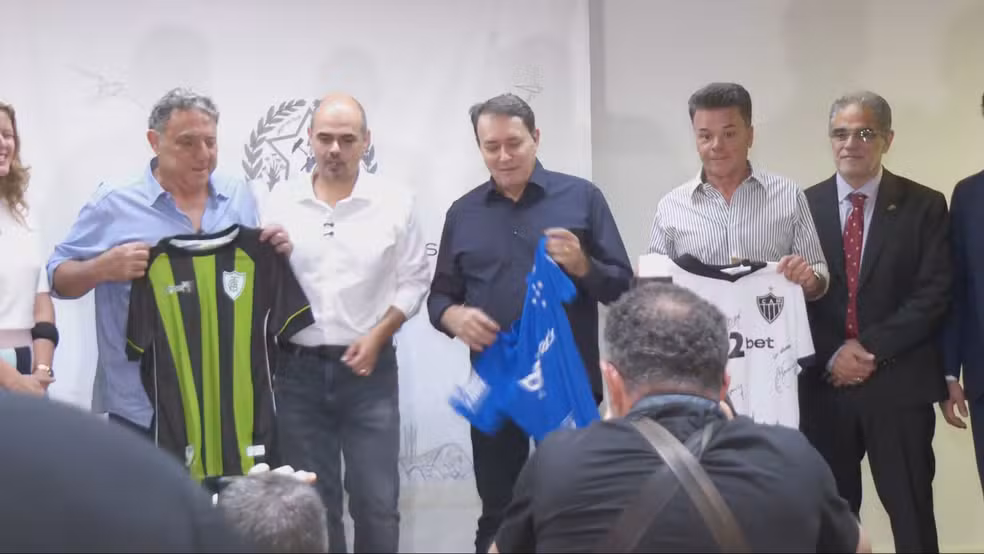 Governo de Minas anuncia R$ 32 milhões em patrocínios para clubes