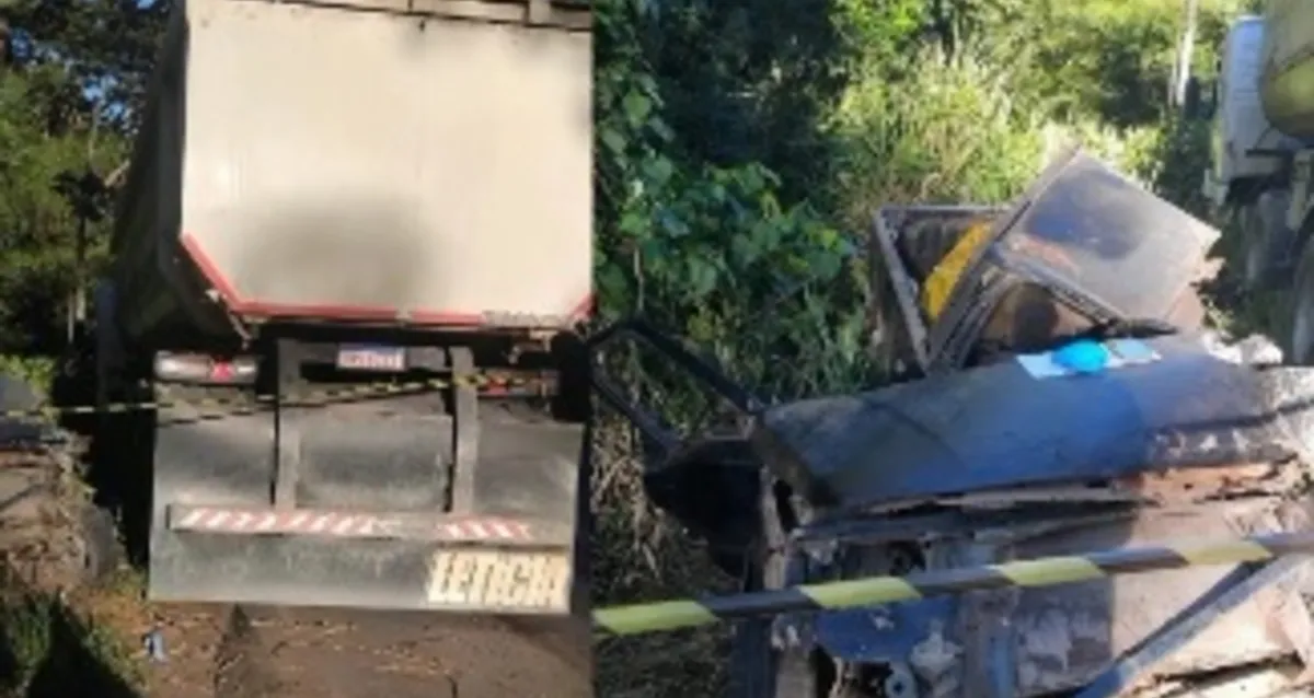 Duas pessoas morrem após carro bater em caminhão em Rio Largo