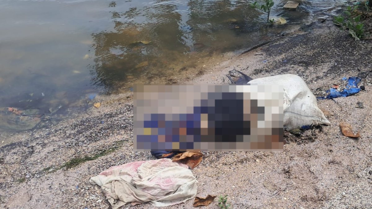 Corpo sem pernas é encontrado dentro de saco às margens da Lagoa Mundaú