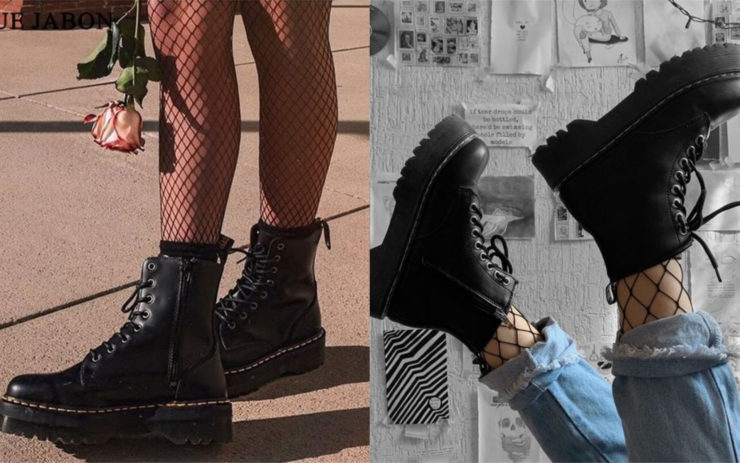 Botas coturno voltam a ser tendência no inverno 2021