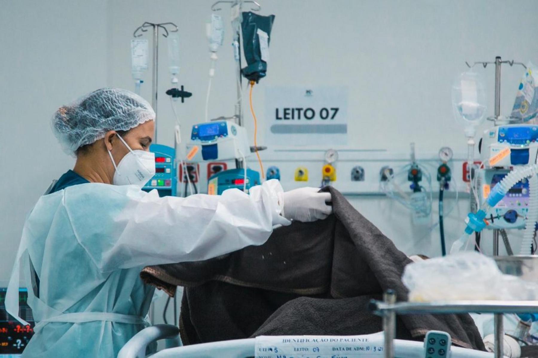 Mais de 90% dos pacientes internados em leitos da Sesau não se vacinaram ou estão com esquema vacinal incompleto