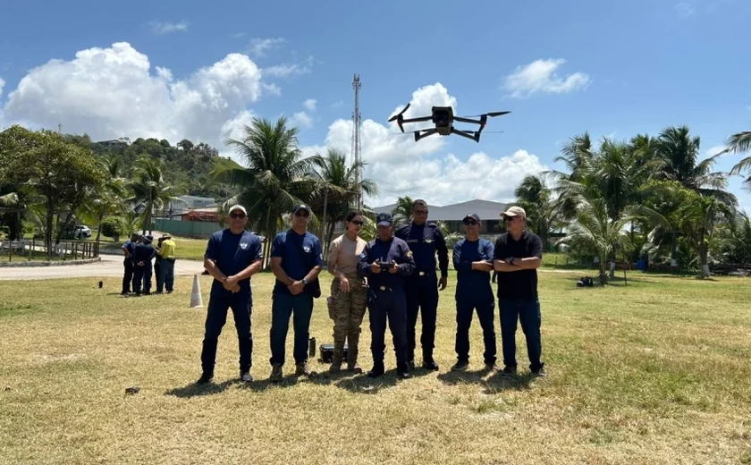 Guardas Municipais recebem capacitação para uso de drones