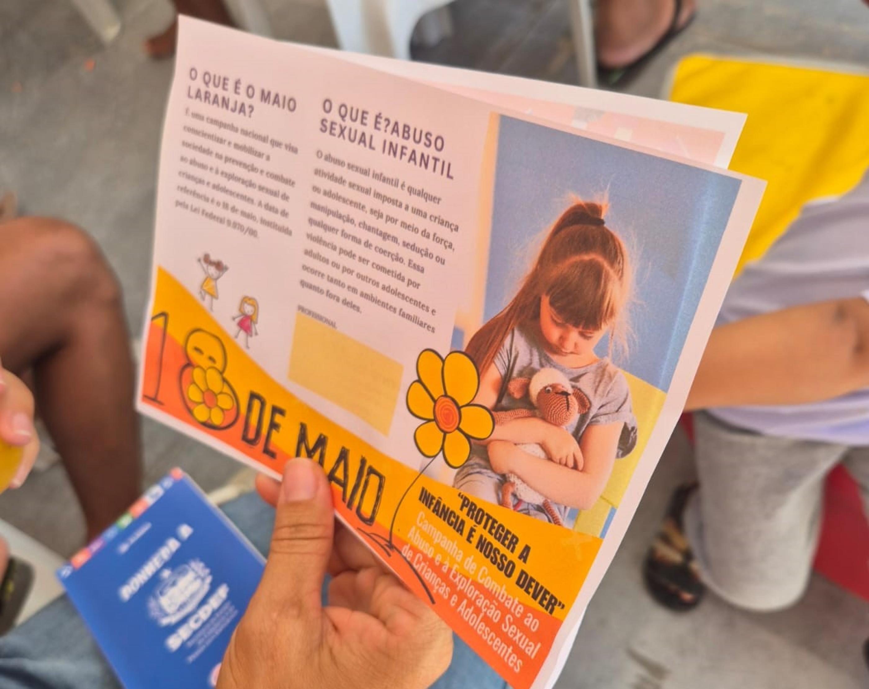 Maio Laranja promove debate sobre proteção digital em Maceió