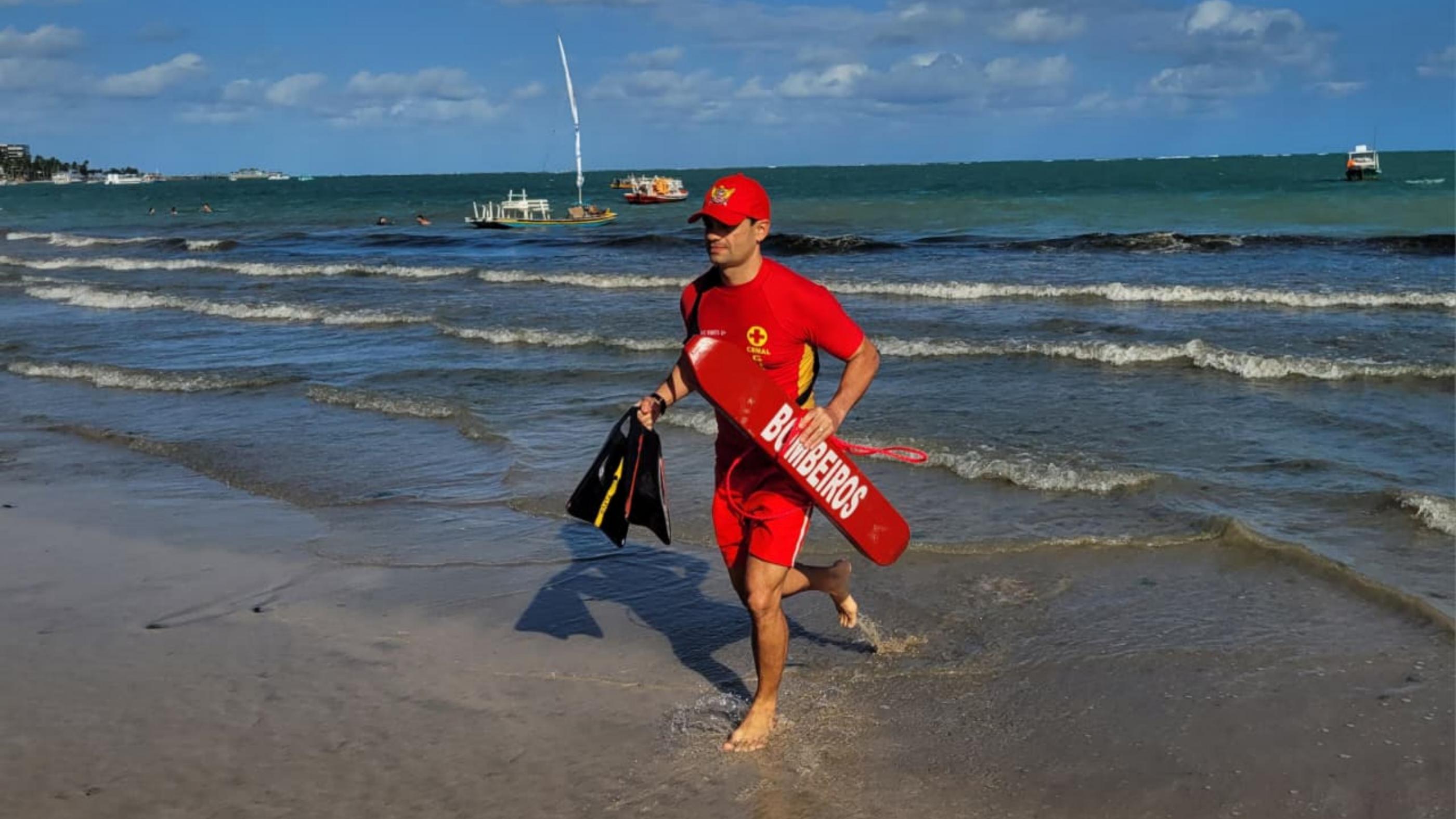 Corpo de Bombeiros registra aumento nos resgates aquáticos em Alagoas