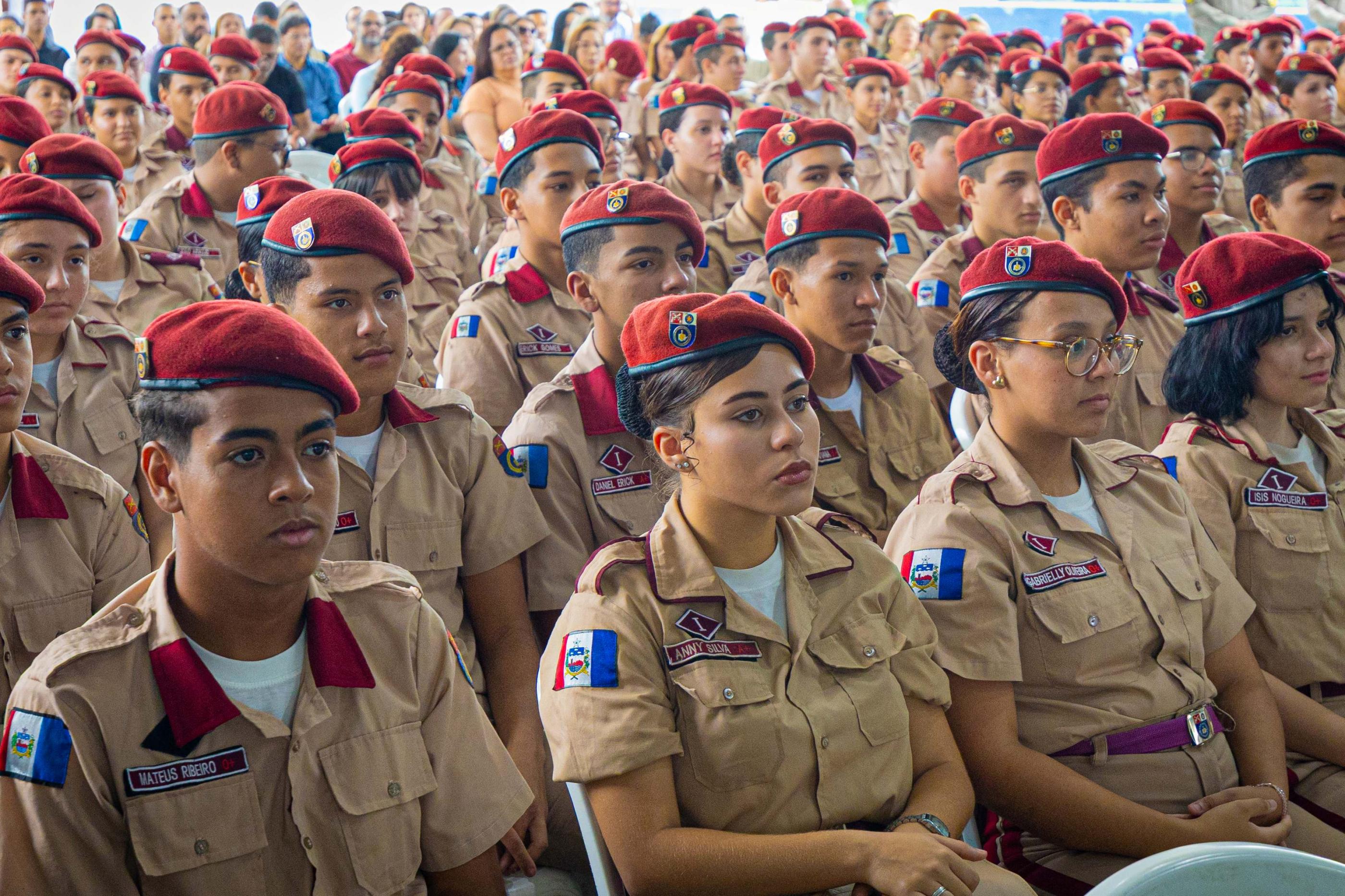 Seduc divulga lista dos selecionados para o Colégio Tiradentes da PM