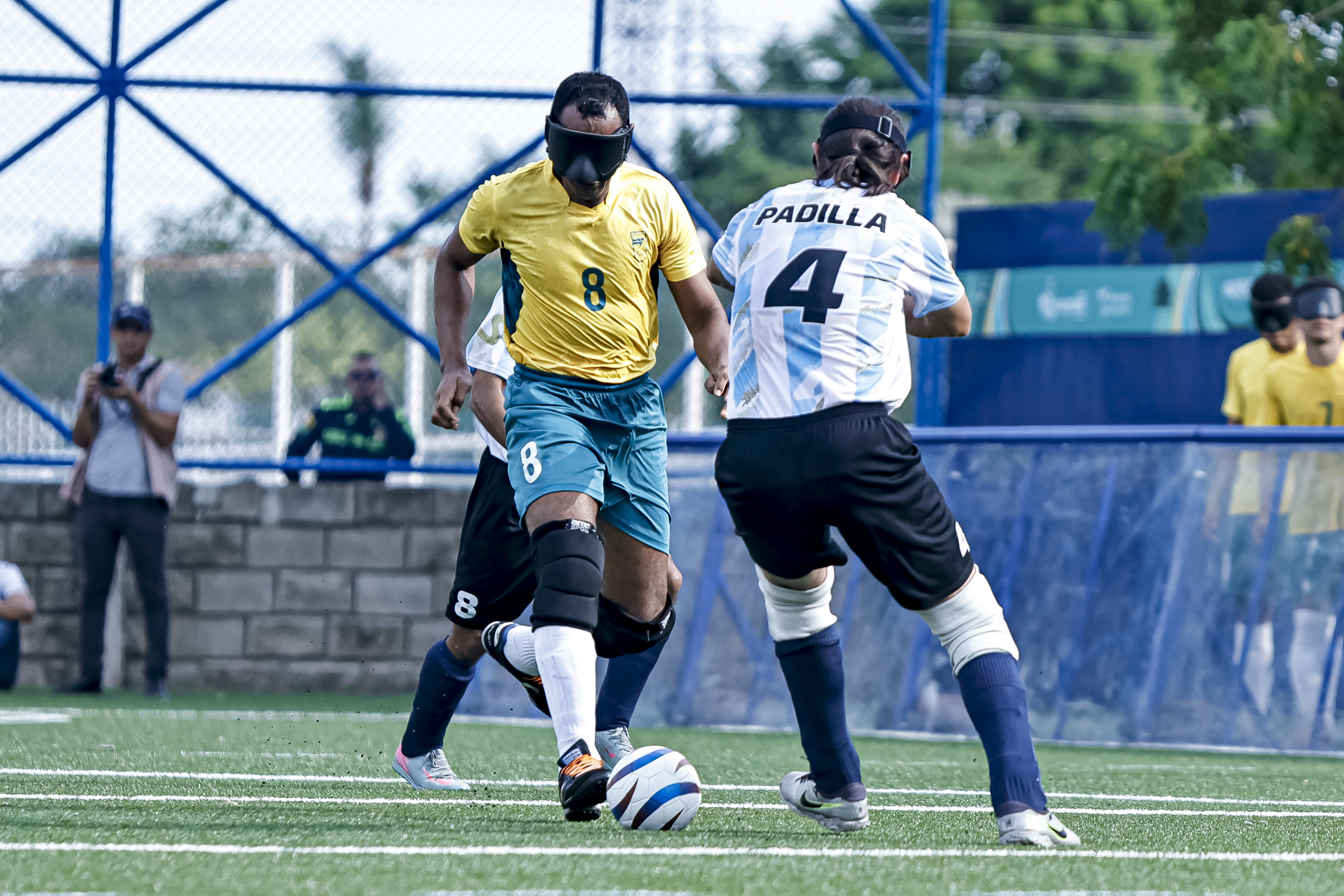 Brasil encerra Jogos Parasul-Americanos com ouro no futebol de cegos