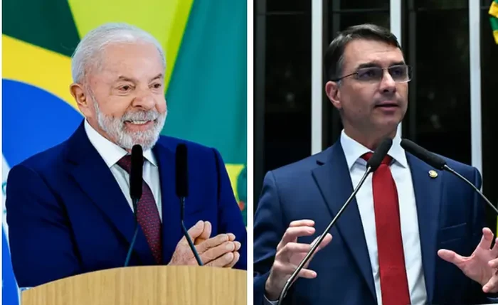 Flávio Bolsonaro lidera rejeição com 50%; Lula aparece atrás com 47%, diz pesquisa