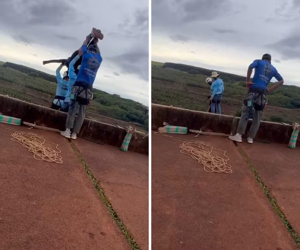 Jovem morre em salto de rope jump sem corda em ponte no interior de SP