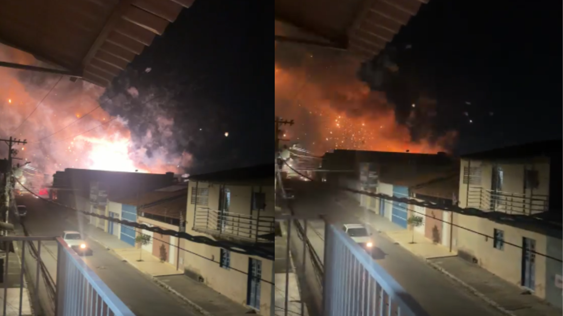 Depósito clandestino de fogos explode em residência em Arapiraca