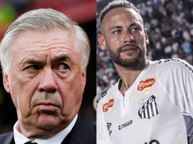 Neymar teria sido avisado por Ancelotti sobre vaga na Copa