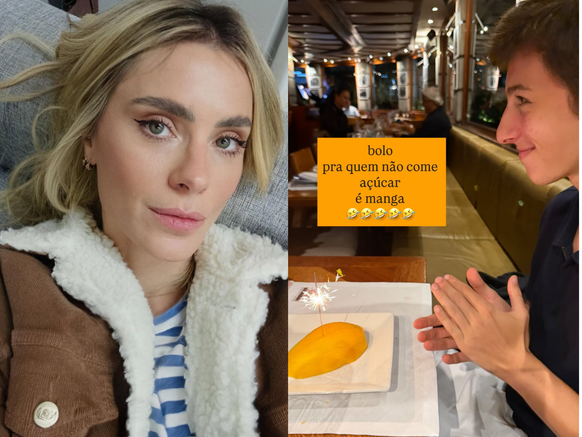 Filho de Carolina Dieckmmann completa 18 anos e ganha bolo inusitado: “Não come açúcar”