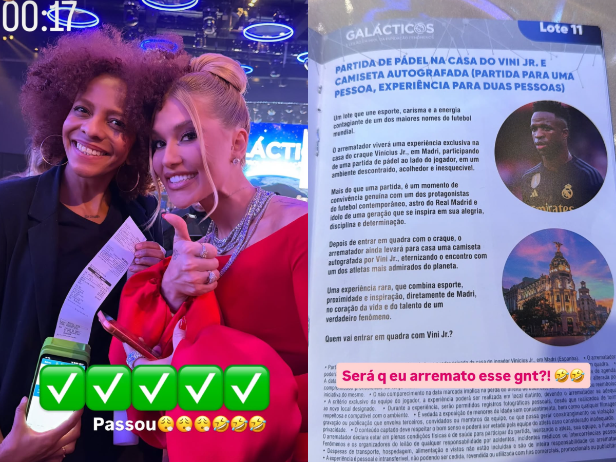Bolada: saiba quanto Virginia desembolsou por experiência com Vini Jr. em leilão