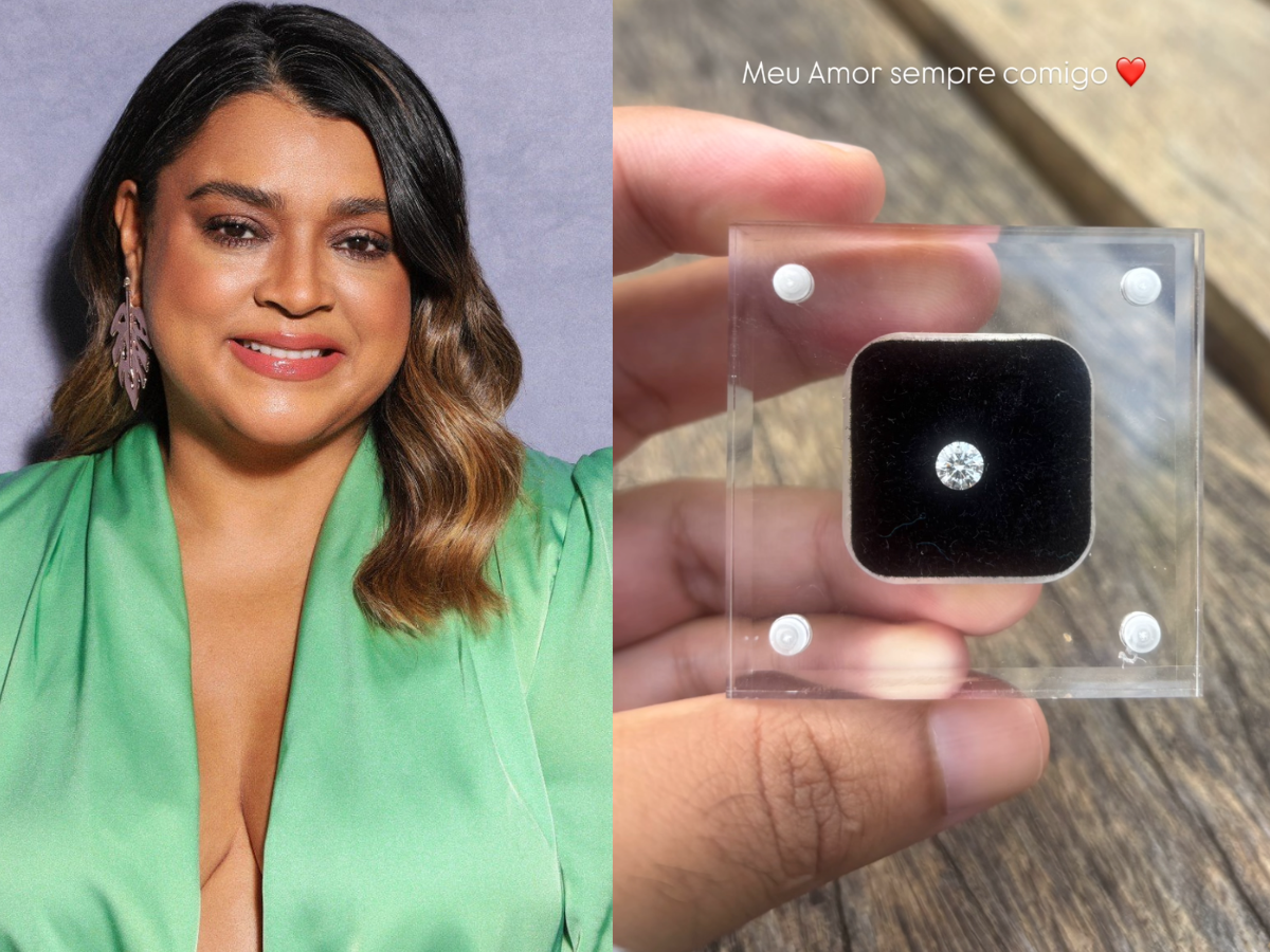 Cinzas de Preta Gil são transformadas em diamante em gesto de amor eterno