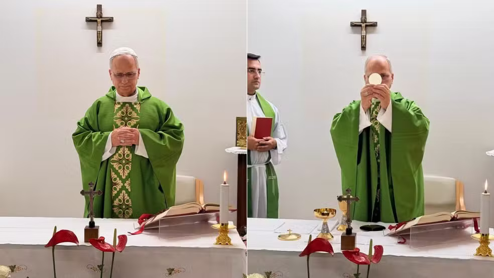 Vaticano divulga primeiras imagens do papa Leão XIV após cirurgia