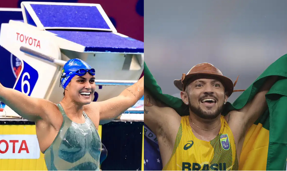 Brasil brilha em Mundiais Paralímpicos de Natação e Atletismo