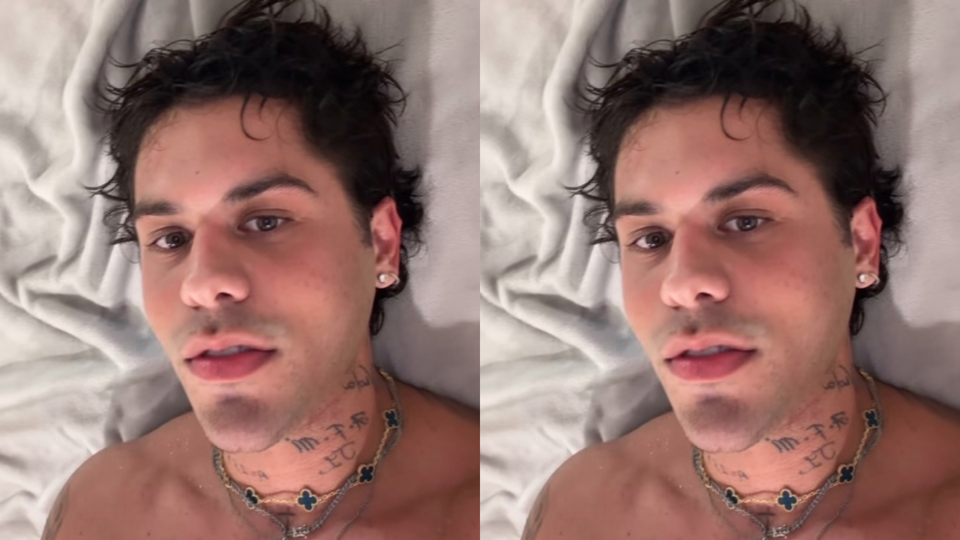 Zé Felipe revela erro ao fazer a barba e surge com visual diferente