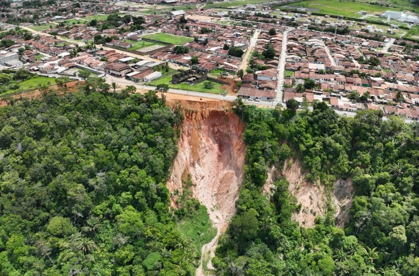 Voçoroca encontra-se em estágio avançado em Rio Largo, aponta Defesa Civil