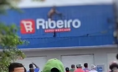 Homem tem 90% do corpo queimado após choque elétrico em supermercado