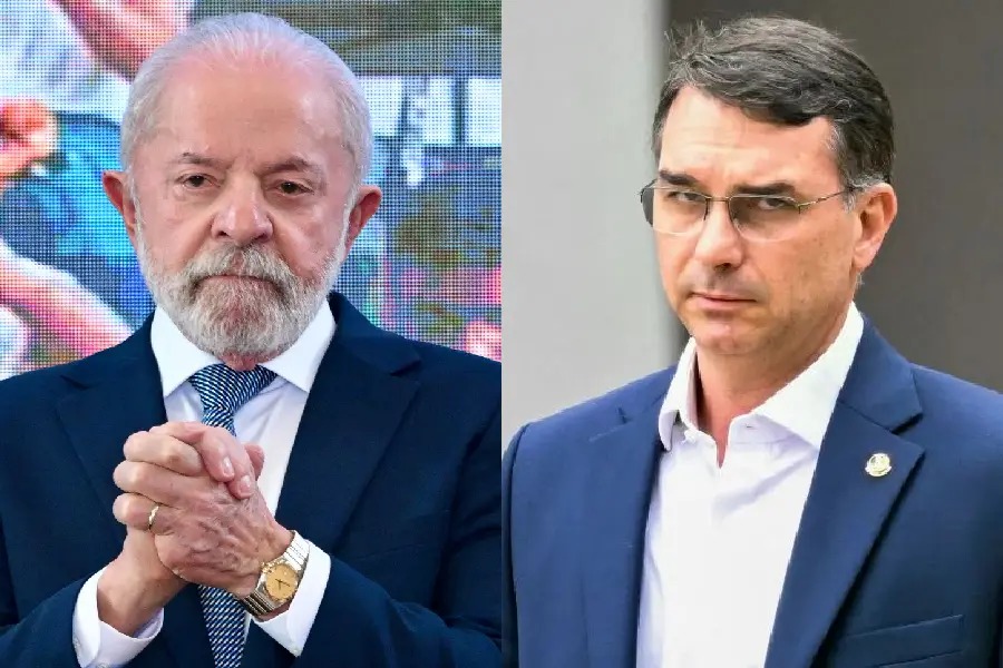 Quaest: Flávio Bolsonaro e Lula empatam tecnicamente em cenário de 2º turno