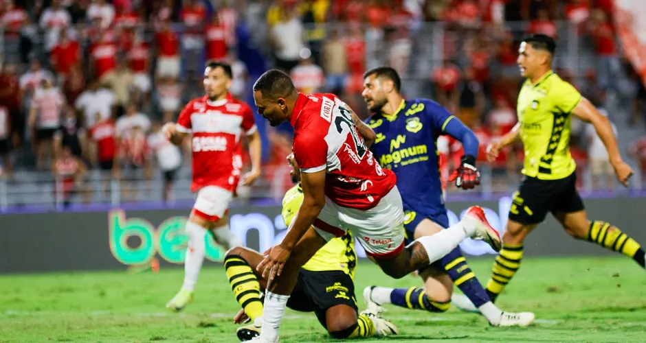 CRB reage duas vezes, mas cai diante do líder São Bernardo em jogaço de cinco gols