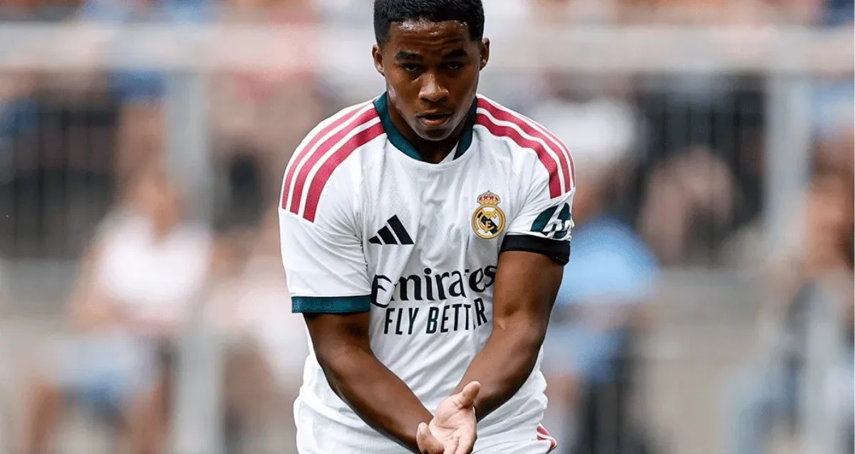 Endrick fica fora de jogo do Real Madrid e mira estreia contra Inter