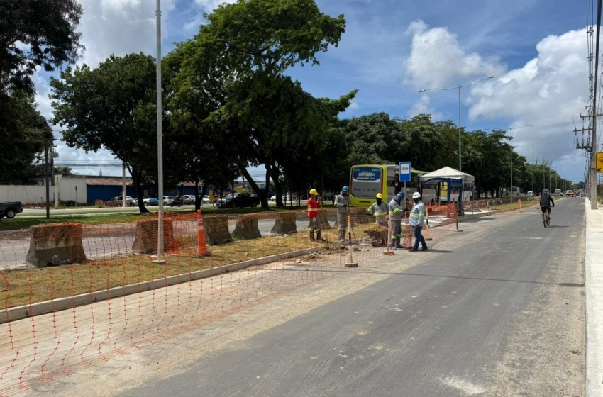 Ampliação da Durval de Góes Monteiro avança com novo trecho em acabamento