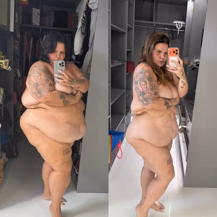 Thais Carla revela quantos quilos faltam perder para realizar cirurgia