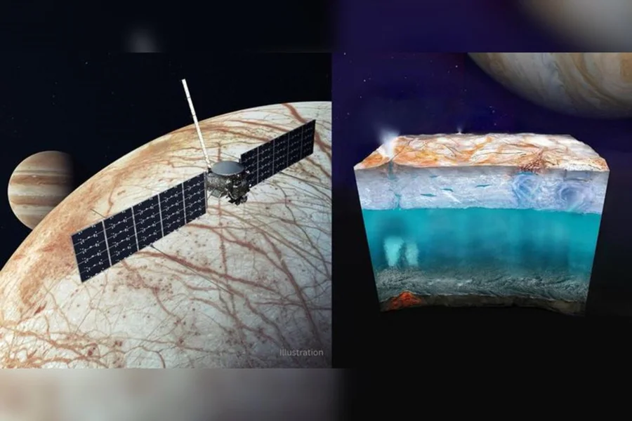 NASA apresenta tecnologia para exploração de oceano congelado em Lua