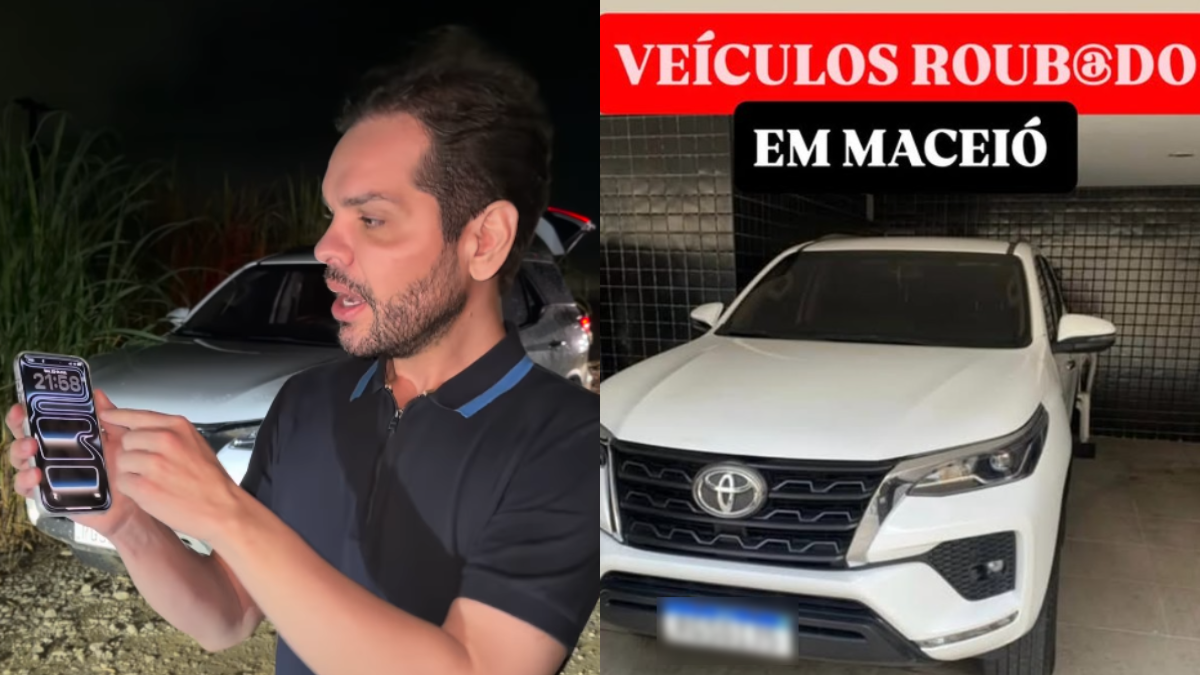 Carro de ex-prefeito é recuperado menos de 24h após roubo em Maceió