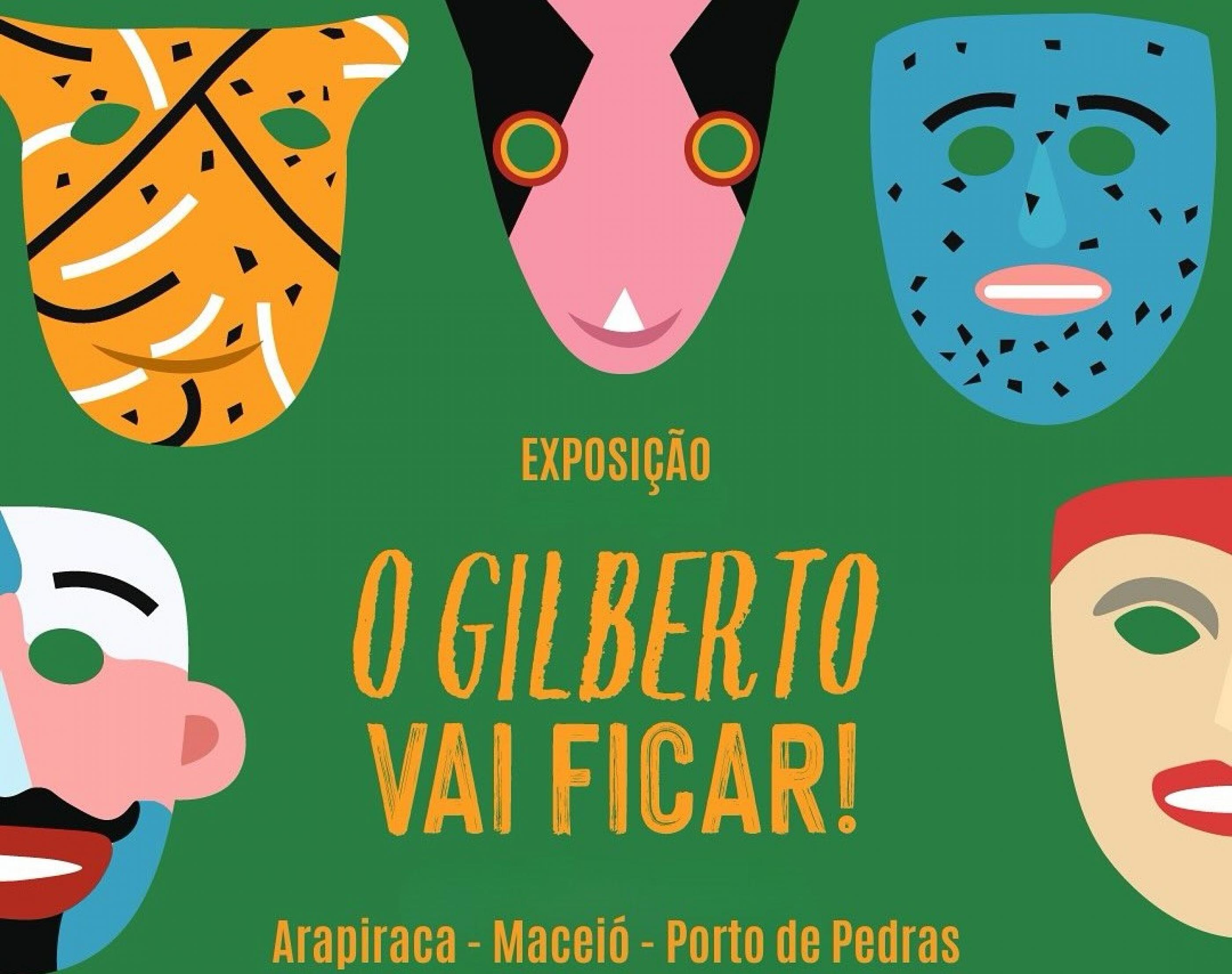Exposição “O Gilberto Vai Ficar!” celebra tradição das máscaras dos bobos de Porto de Pedras