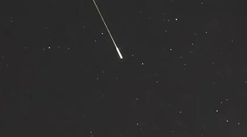 Chuva de meteoros ilumina o céu no interior de Pernambuco