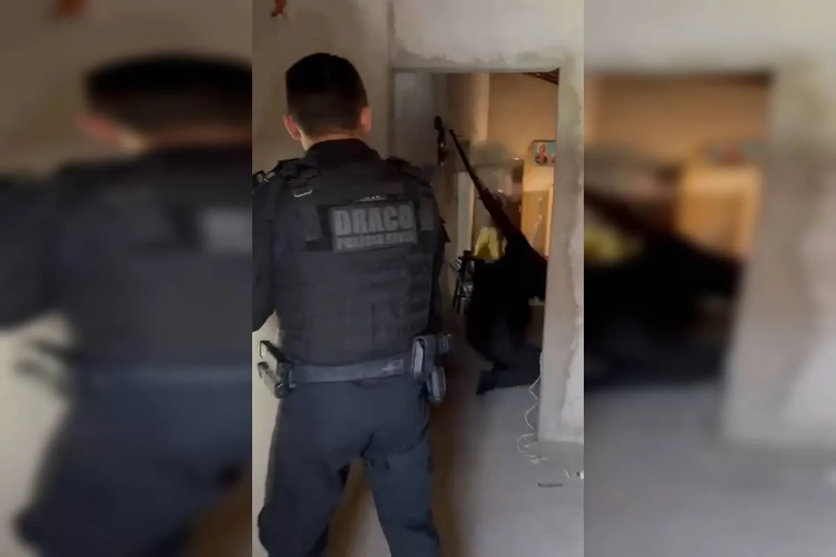 Delegado fica em fogo cruzado durante ação para capturar membro do PCC no Piauí