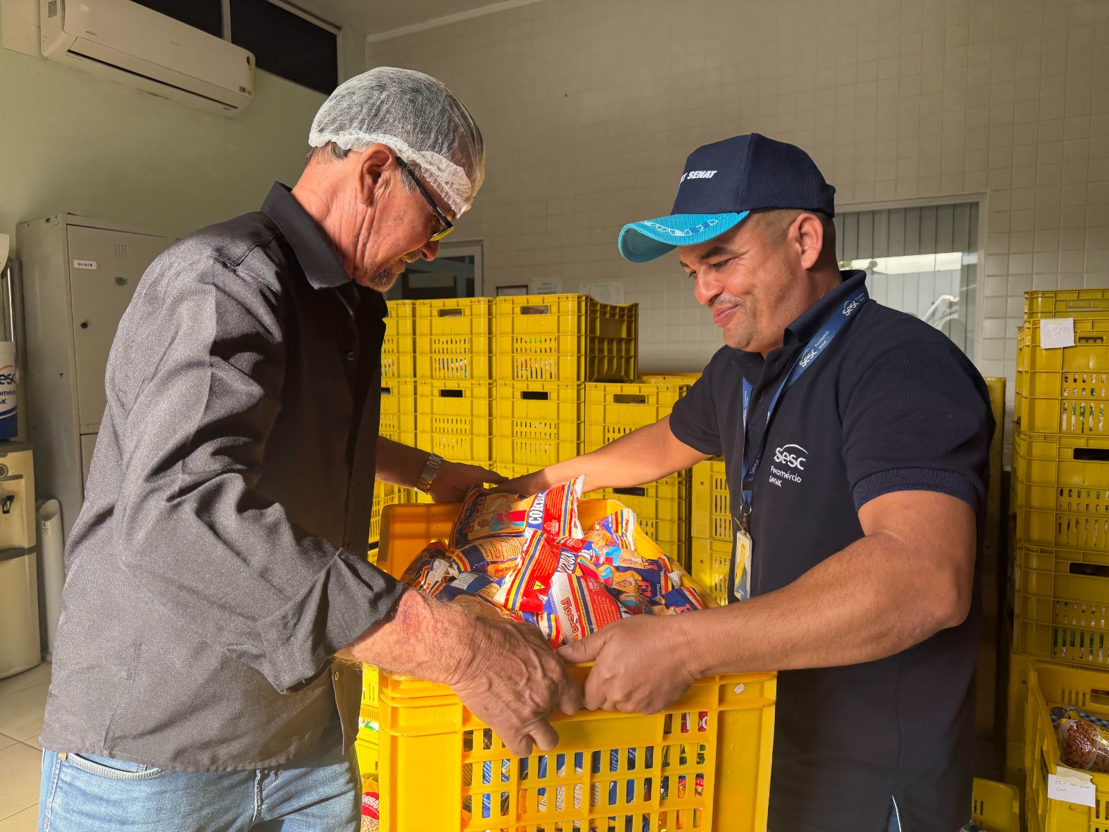 Sesc Mesa Brasil inicia entrega de alimentos arrecadados em Arapiraca